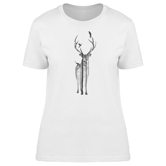 Deer Black Forest Inside Tee Men's -Image by Shutterstock