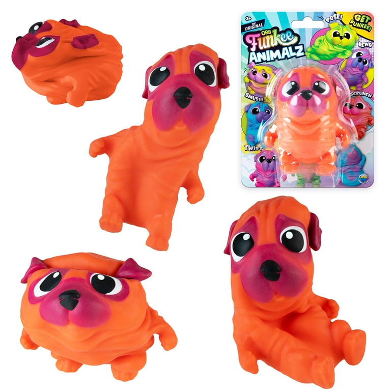 ORB Funkee Animalz MEGA Puppies 3 Pack (Set 2) - Adorable, Funny