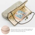 thumbnail image 3 of Autua Starfish Coral Ocean PU Leather Jewelry Box, Small Travel Jewelry Case for Women Necklace, Ring, Earring Pink, 3 of 5