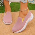 thumbnail image 5 of Breathable Mesh Solid Women's Casual Shoes Everyday Comfort Lightweight Appeal Summer Walking -On Flat Sandals, 5 of 8