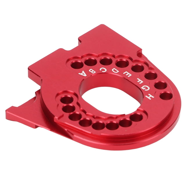RC Car Motor Plate, Motor Mount Plate RC Accessory Balanced Driving for Remote Control Car Red,Blue,Titanium,Green