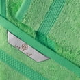 thumbnail image 4 of Superior 2 Piece Bath and 6 Piece Hand Towel Set, Rayon From Bamboo, Cotton, Spring Green, 4 of 7