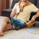 thumbnail image 5 of Fotbe Iceberg Bald Eagle Pantalones Cortos de Pijama para Hombre, Ropa de Dormir, Pantalones de Pijama Cortos para Hombre-XX-Large, 5 of 6