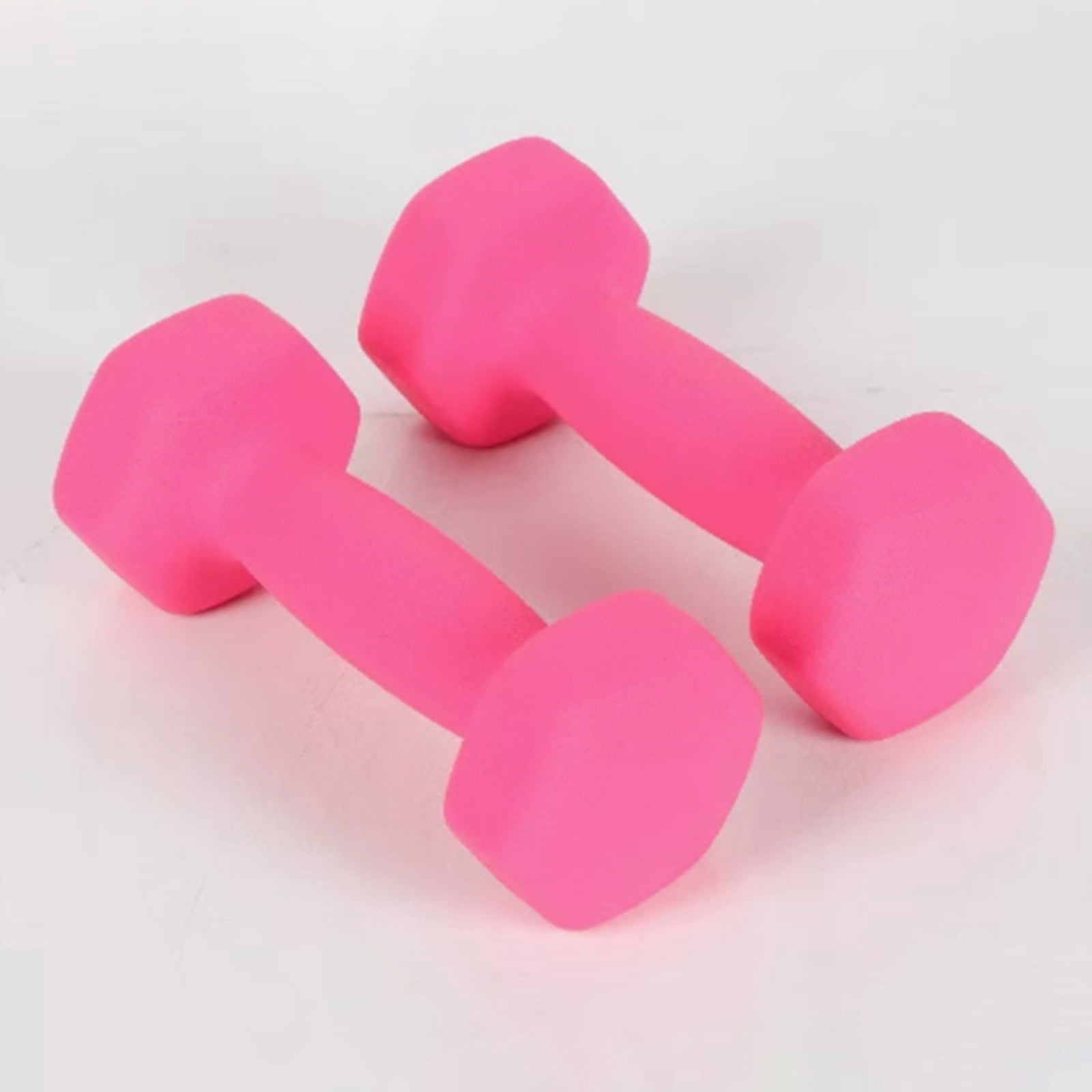 Ton 2pcs Basics Neoprene Dumbbell Hand Weights for Exercise and Muscle Toning (2kg）