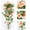Rose Gold, variant on XYAIYT Lifelike Simulated Rose Artificial Flower Versatile Plastic Wrapped for Conditioning Duct Blocking,Living Room Ceiling Decor,Home Decoration,Easy to Install Maintain,White