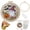A004- Style D, variant on Halloween Embroidery Kit 8 Inch, Spooky Witch Pumpkin Design, Beginner Embroidery Kit for Adults, Halloween Decor for Home Wall Art Craft Supplies