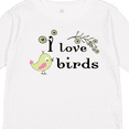 thumbnail image 4 of Inktastic I Love Birds green Boys or Girls Long Sleeve Toddler T-Shirt, 4 of 5