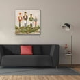 thumbnail image 3 of Epic Graffiti 'Nutcrackers on a Mantel' by Silvia Vassileva, Canvas Wall Art, 37"x37", 3 of 8