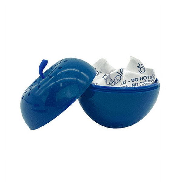Bluapple Produce Saver Ethylene Gas Absorber One-Year Combo Pack w/Activated Carbon, Vegetable & Fresh Fruit, Food Freshness Extender, Fresh Fruit Preserver, Vegetable Saver, USA-Made, BPA-Free