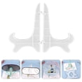 thumbnail image 4 of Shisuyan 2pcs/Set Display Rack Mold Silicone Stand Holder Resin Epoxy Casting Mold, 4 of 8
