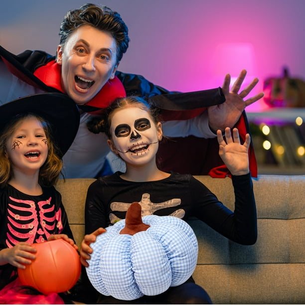 Funda de almohada de calabaza, juguete de muñeca, cojín de muñeca de calabaza, muñeca títere, regalo de Halloween, tela de calabaza, almohada de almohada