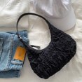 thumbnail image 1 of Bolsa de hombro Ndcxsfigh Bolsa de mujer Armpit Dumpling Negro, 1 of 3