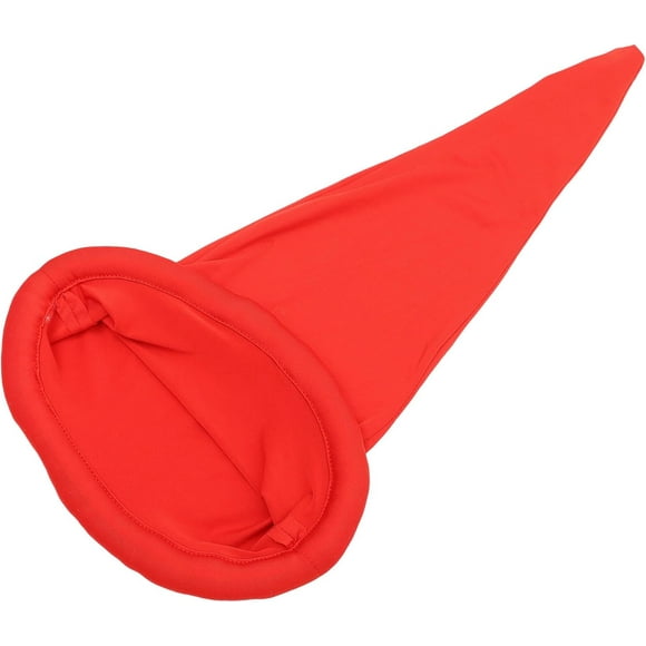 Halloween Dwarf Hats Red Gnome Hats Costume Headwear Storybook Fairy Tale Character Cosplay Accessories for Kids Adults