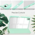 thumbnail image 5 of TECH CIRCLE iPad 10th Generation Case 2022, iPad 10.9 Inch Case with Clear Transparent Back and TPU Shockproof Frame Cover [Built-in Pencil Holder, Support Auto Sleep/Wake] for iPad 10th Gen,  Mint, 5 of 8