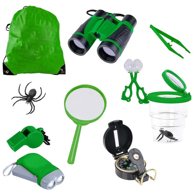Set Adventure Explorer HUOGUO Kids con mochila y binoculares