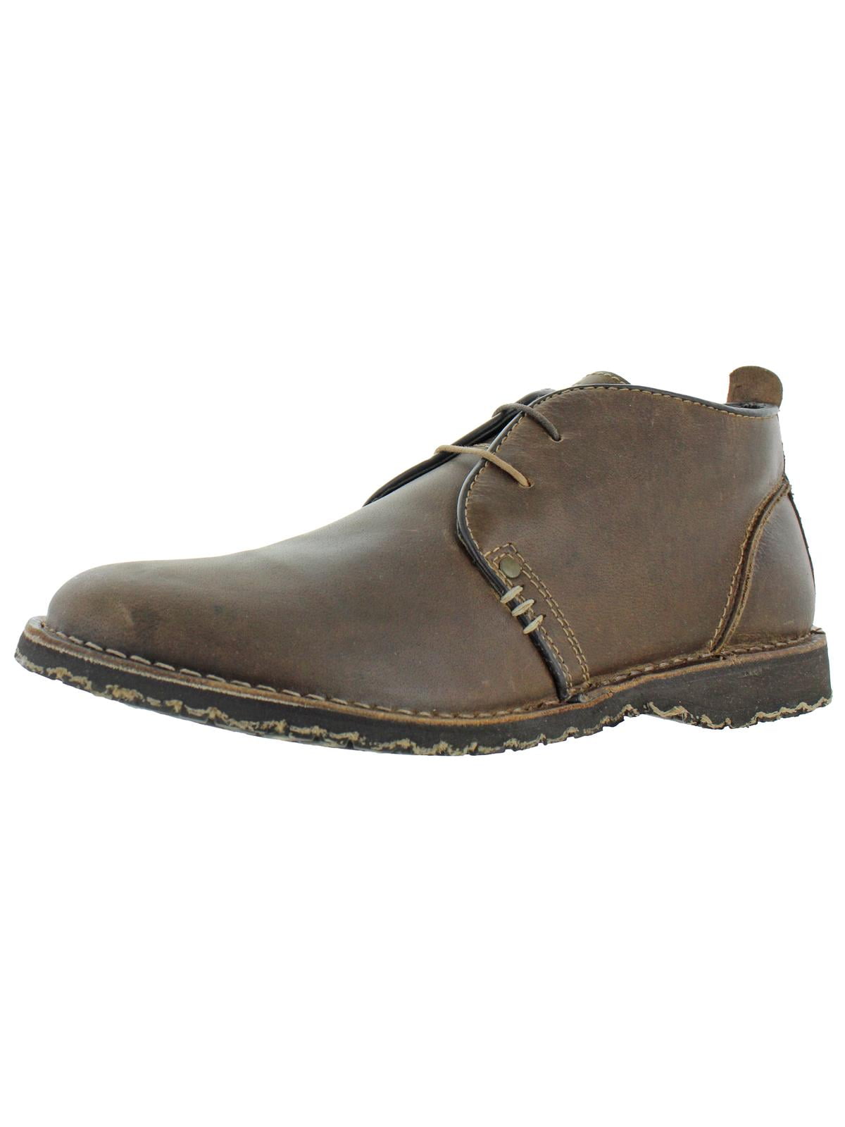mens distressed chukka boots