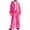 Hot Pink, variant on Mercatoo Boys Girls Zip up Hoodies Set 2 Piece Fleece Warm Baggy Sweatpants Sweatsuits Teen Plain Fall Hooded Jackets 𝐓racksuits