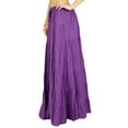 thumbnail image 2 of Phagun Skirt Long Maxi Skirt Beach Wear Cotton Summer Wear Clothing, 2 of 5