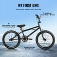 thumbnail image 2 of KFFKFF BMX Cycle, Freestyle Bike with 20-Inch Wheels, BMX Racing Cycle with 360° Rotator and Four Pegs, Suitable for Novice to Skilled Riders, BMX Bikes for Teens and Adults, 2 of 9