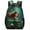 Color-2, variant on Mermaid in Coral Reef Oxford Cloth Backpack Double Zipper Hidden Pocket Commute