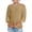 02# Yellow, variant on Women Cotton Tops Oversized Knit Top Soft Knitting 3/4 Dolman Sleeves Loose Boho Sweater Casual Chic Tunic Blouse for Fall Winter S-3XL