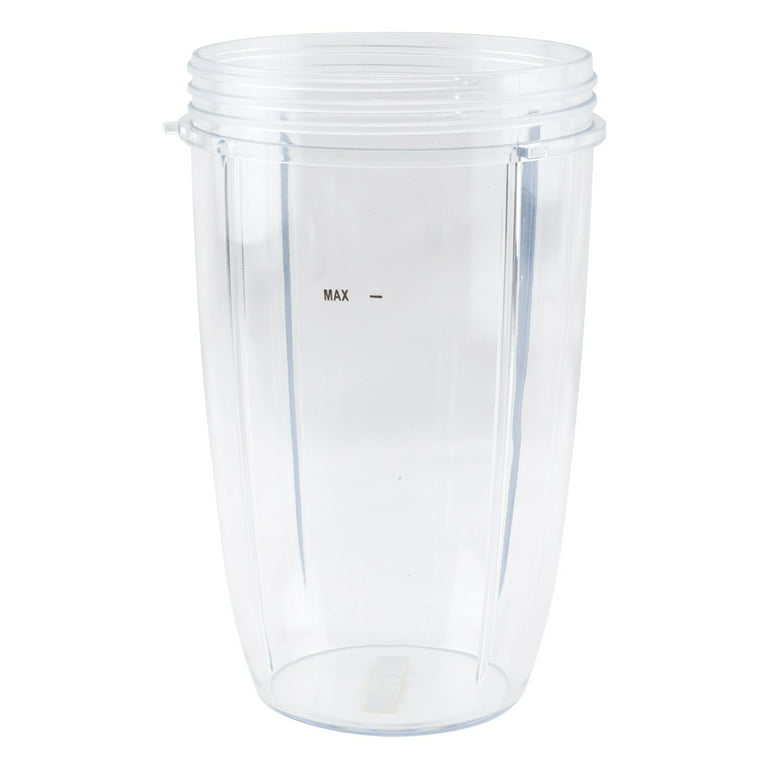 24 oz Cup with Lid, Stainless Steel Blade, Jar Bottom Cap and 2