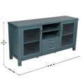 thumbnail image 5 of Flash Furniture Dion 29.75" Buffet Sideboard Storage Cabinet with 3 Shelves Teal (EVCA7515ZZTL), 5 of 12
