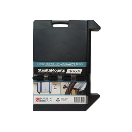 Stealthmounts Trax90 Track Saw Square For Makita Black