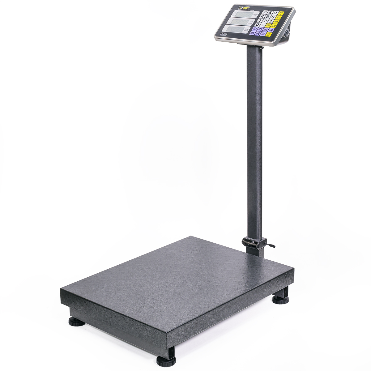 XtremepowerUS 600LB Weight Computer Scale Digital Floor Platform