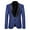 Blue, variant on UTTOASFAY Men'S Autumn and Winter Personality Sequins Casual Suit Jacket Silver 4(S)