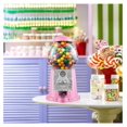 thumbnail image 2 of LouZub 12" Gumball Machine with Glass Globe and Metal Base - , Vintage- Bubble Gum Candy Dispenser, 2 of 7