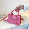 thumbnail image 5 of Jiibva Mini Shoulder Bag Female Handbags Small Crossbody Bag Vintage Leather Bag Ladies Handbags with Long Strap, 5 of 7