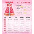 thumbnail image 2 of Benylion Girls Princess Dresses Costume Birthday Party Dress Cosplay Outfits Role Play Clothes Outfit for 5-6 Years, 2 of 5