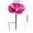 Hot Pink, variant on Stake Bird Feeder Metal Stake Bird Feeder - Outdoor Antique Flower Bath for Garden Decor Garden Bird Bath