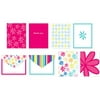 Everyday Multicolor Note Card Assortment, Flowers & Stripes
