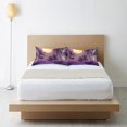 thumbnail image 6 of Yayeee Pillowcase Queen Size Set of 2 Satin Wrinkle Resistant Pillow Case, Night Purple Road, 6 of 7