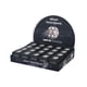 thumbnail image 2 of Waboba - Pelota Saltarina Moon Shine Diseño Estriado (Blanco, Negro), 2 of 2
