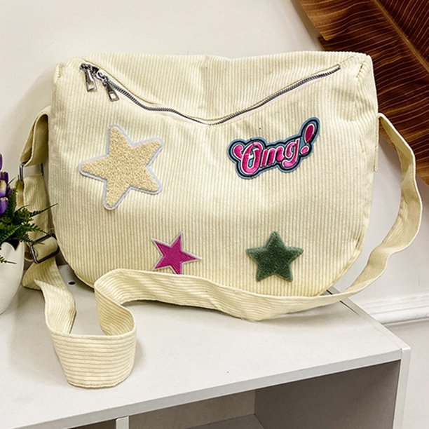 Bolso bandolera con letras para mujer bolso Hobo versátil de gran capacidad bolso de compras de viaje