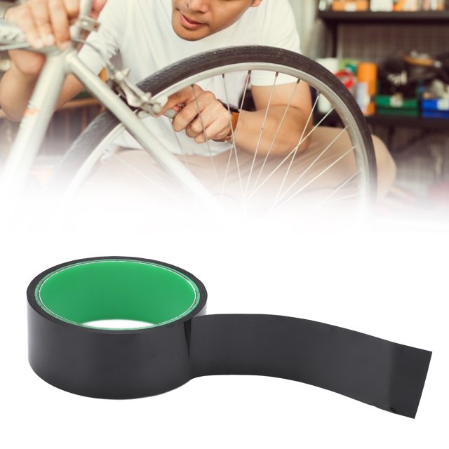 Mountain Bike Tubeless Rim Tape, Smooth Lightweight Crack Resistance Tubeless Rim Tape Adhesive for Cycling 35mmx10M