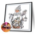 thumbnail image 4 of Cuadros Decorativos DIY diamante pintura Navidad bola de cristal parte taladro arte hecho a mano (B554) Likrtyny embutido en tela, 4 of 9