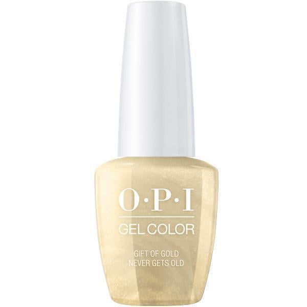 OPI OPI Nail GelColor Gel Polish .5oz/15mL Gift of Gold Never Gets