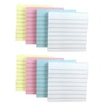 thumbnail image 1 of Toddmomy 10Pcs Self-Adhesive Message Pads Paper Material Square Design for Home and Office 7.6X3In, 1 of 8