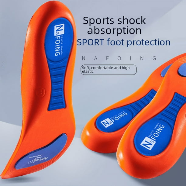 Plantilla deportiva de verano para entrenamiento militar, plantilla suave con absorción de impactos para hombre, plantilla absorbente de sudor, plantilla para talón con almohadilla completa y arco