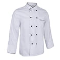 thumbnail image 1 of Chaqueta de Chef Baoblaze Ajuste Cómodo Transpirable Suave Resistente Al Desgaste Ligero Blanco M, 1 of 8