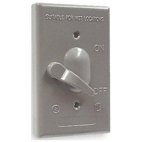 Bell Outdoor Weatherproof Cover with Lever Switch 5137-0