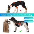 thumbnail image 4 of WAYPLUS Elevated Dog Bowls, 3 Layers Adjustable Height, Dog Bowl Pet Feeder Dog Supplies, 4 of 8