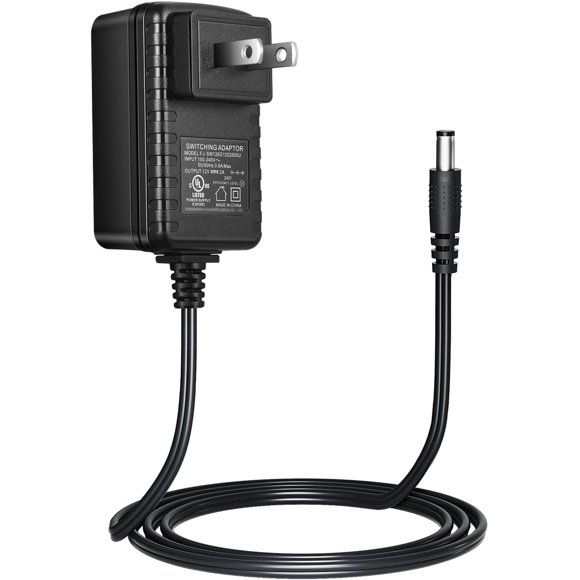 ERDS-AC 100-240V to DC 12V 2A Power Supply Adapter,12 Volt 2 Amp Power Adaptor 5.5mm X 2.1mm,Work with CCTV Camera/DVR/NVR/Led Strip Lights/Router/Monitor/Keyboard,UL Listed