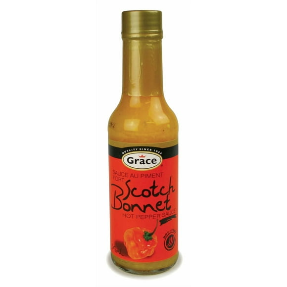 Grace Scotch Bonnet Hot Pepper Sauce, 150ml Bottle