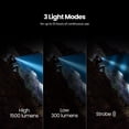 thumbnail image 4 of Feit Electric 6" Flex Power Rechargeable LED Flashlight, 4 of 8