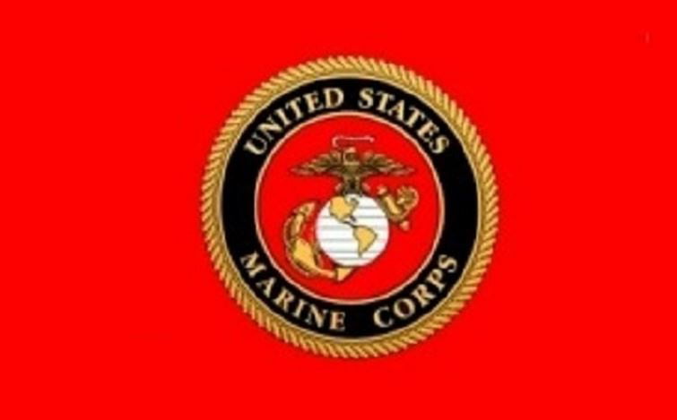 12x18 USMC Marines Marine Corps Double Sided 2ply Nylon Flag w/ Pin 